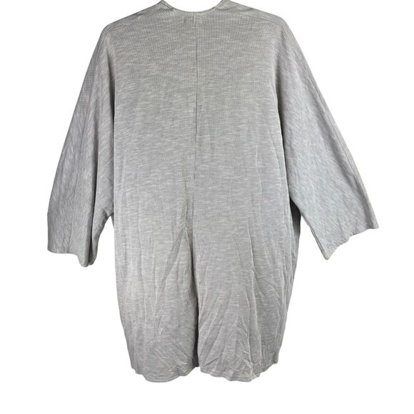DONNI Anthropologie Sandwash Ribbed Cardigan One Size Fits All Sweater Coat NWT - Picture 2 of 4